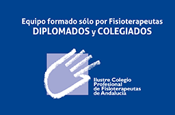 Equipo formado solo por fisioterapeutas diplomados y colegiados. Ilustre Colegio Profesional de Fisioterapeutas de Andalucía